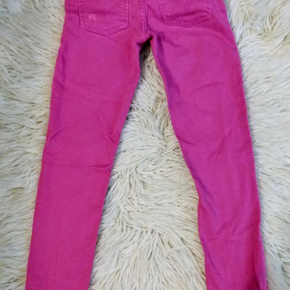 Girls 710 Levi's super skinny ripped type jeans